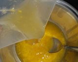 A picture of step 2 of Mango lychee panna cotta.