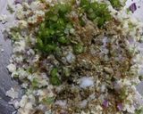 A picture of step 2 of Veg aata patties rolls.