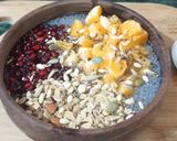A picture of step 4 of Aloe Vera fruits basil seed Smoothie.
