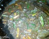A picture of step 8 of Fried Liver #4weekschallenge.