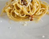 Carbonara spagetti recept fázis 7 fotója
