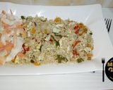 A picture of step 6 of Egg fried rice.