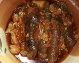 A picture of step 5 of Ponmo-Dryfish sauce.