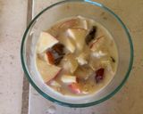 A picture of step 3 of Baked oatmeal (apple and banana).