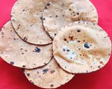 A picture of step 3 of Quinoa Flour Roti.