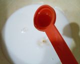 A picture of step 2 of Milk bread.