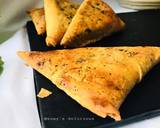 Filo baked samosa/CABBAGE BRIOUATS FILO RECIPE recipe step 6 photo