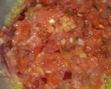 A picture of step 1 of Mushroom Matar.
