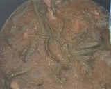 Foto del paso 9 de la receta: Carne de puerco con nopales en salsa de chile mora