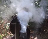 A picture of step 3 of California Farm Tea Smoked Whole Duck.
