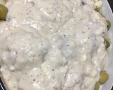 Foto del paso 3 de la receta: COLIFLOR CON ACEITUNAS Y SALSA BLANCA GRATINADO🤩😋🤗👏