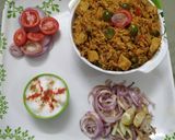 A picture of step 9 of Mumbai Tawa Pulao.
