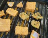 A picture of step 2 of Paneer Tikka.. #summerchallenge1.