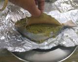 Green masala stuffed fish pomfret recipe step 2 photo