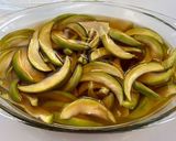 A picture of step 2 of Pickled Mangoes.
