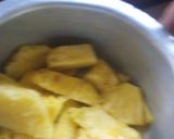 A picture of step 2 of Fresh pineapple juice #festiveseasoncontest kakamega #author mar.
