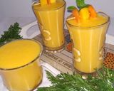 A picture of step 2 of CarrotPapayaSmoothie.
