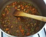 A picture of step 9 of Vegetarian coconut curry.