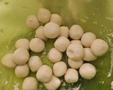 Gambar langkah 4 resipi Kuih Makmur Tanpa Gluten.