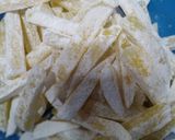 Foto langkah ke 4 dari resep French fries kentang lokal (buat stok).