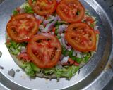 A picture of step 1 of Veg pizza.