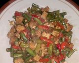 Foto langkah ke 6 dari resep Tumis tempe kacang panjang.