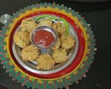 A picture of step 1 of Sabudana vada.