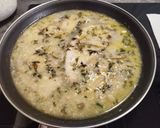 Foto del paso 5 de la receta: Pez espada o Emperador en salsa con espárragos y berberecho