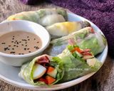 Foto langkah ke 3 dari resep Vietnamese Spring Roll.