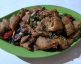 Foto langkah ke 9 dari resep Oseng tahu & ikan asin super pedes.