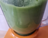 Foto del paso 2 de la receta: Licuado de albahaca y pera 🌱 🍐 Verde que te quiero verde. F. G. L. 💚 💚 💚