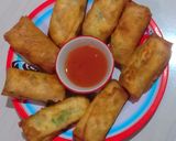 Foto langkah ke 3 dari resep Lumpia Tahu Sosis.
