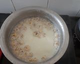 A picture of step 4 of Makhana Paan Kheer.