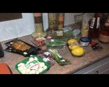 A picture of step 1 of Couscous with Salmon.