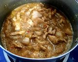 Hình bước làm 3 của món Thịt kho ruốc sả