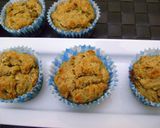 A picture of step 5 of Eggless Banana & Raisins Muffins.