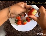 A picture of step 1 of Strawberry Shake with Dates(Restaurant Style).
