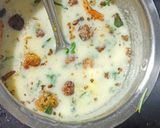 A picture of step 7 of Kadhi Pakora.