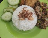 Foto langkah ke 11 dari resep Oseng Cumi Jamur sawit dower.