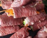 Foto del paso 1 de la receta: Niños envueltos con verduras 🥕🍆