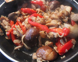 Foto del paso 4 de la receta: Tortitas de trigo con carne de kebab y patatas