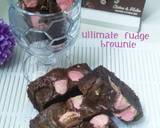 Ultimate Fudge Brownie Roka langkah memasak 6 foto
