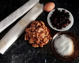 Foto del paso 1 de la receta: Trenza de nueces y pasas
