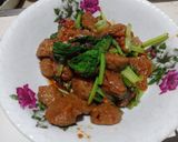 Foto langkah ke 3 dari resep Oseng bakso sawi.