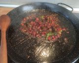 A picture of step 6 of Chicken and Vegetable Paella.