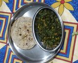 A picture of step 5 of Methi mix sabji.