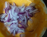A picture of step 1 of Onion Pakode.