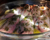 Foto del paso 14 de la receta: Lenguados al horno con patatas y pasta de cilantro y jengibre