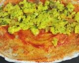 A picture of step 9 of Mysore Masala Dosa.
