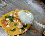A picture of step 8 of Rajasthani Tikkad.
